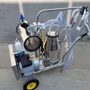 Machine à traire automatique mobile d'<span class=keywords><strong>occasion</strong></span> pour vaches, moutons et chameaux avec pompe à vide et moteur pour les industries laitières et l'agriculture et le retournement des œufs - Product Image 3