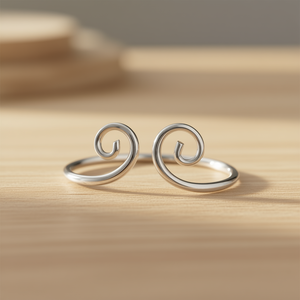 <b>Plain</b> Stainless Steel Modern Unisex <b>Ring</b> with No Stone for Daily Wear Gift Jewelry - Product Image 2