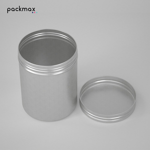 Custom 65*85mm 250ml Food Grade Aluminum Medicine <b>Bottle</b> for Fish Oil Capsules - Empty <b>Pill</b> Storage Tin Wholesale - Product Image 2