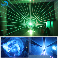 Mini système de spectacle laser étanche RVB 3W DMX IP65 projecteur laser de mariage à lumière laser d'animation 3D pour Noël