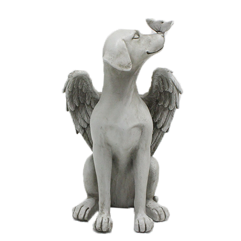 Angel Memory Memorial Dog Pet Figurine Statue Pet dog tombstone memorial