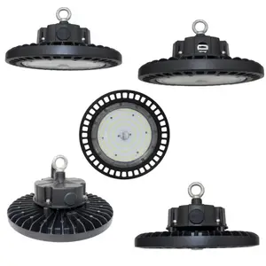 100W 150W 200W UFO ánh sáng Highbay trung tâm mua sắm kho đồ đạc Đèn công nghiệp dẫn ánh sáng bay cao, chiếu sáng công nghiệp