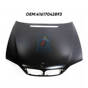 Per <span class=keywords><strong>BMW</strong></span> Serie 3 <span class=keywords><strong>E46</strong></span> 41617042893 <span class=keywords><strong>Ricambi</strong></span> Auto Cofano Motore in Alluminio Nero Coppia di Cofani - Product Image 4