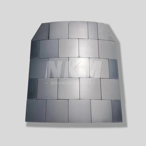 Piastre in Carburo di Silicio SiC ad Alta Durezza, Attrezzatura di Sicurezza Antiproiettile in Ceramica, Piastrelle Protettive per il Corpo in Ceramica SSiC per Uso Personale - Product Image 3