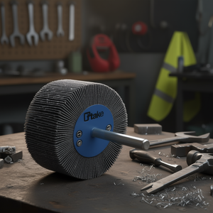 Disco Abrasivo de Tela Ttake de 30x30 mm con Eje de 6 mm, Grano 80, para Pulir Metal - Product Image 3