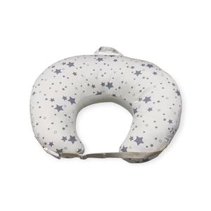 Almohada de lactancia premium 2 en 1 de algodón suave para soporte de brazo durante la lactancia, alimentación infantil con funda exterior con cremallera desmontable - Product Image 4