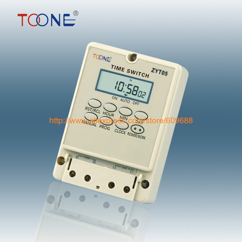 Звонок школьный переключатель таймера ZYT05, английского типа!