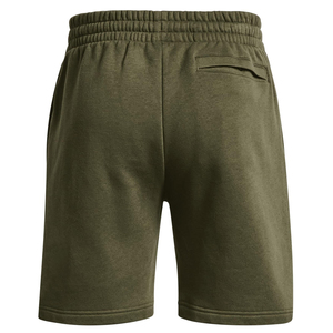 กางเกงขาสั้นลำลองผู้ชายเอวกลางผ้าฝ้ายฟลีซสีพื้นระบายอากาศได้ดีเป็นมิตรกับสิ่งแวดล้อมแห้งเร็วพร้อมเชือกผูก - Product Image 3