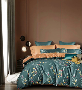 Bộ Chăn Ga Trải Giường Bằng Vải Bông Sateen Bộ Chăn Ga Trải Giường Bằng Vải Bông Tùy Chỉnh - Product Image 3