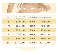 Culotte gainante respirante avec rembourrage pour rehausser les hanches et les fesses, coussinets en éponge, effet ventre plat, tailles S-3XL pour femme