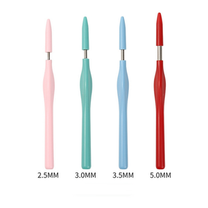 Venta al por mayor mango <span class=keywords><strong>de</strong></span> plástico aguja <span class=keywords><strong>de</strong></span> empuje rusa fieltro <span class=keywords><strong>de</strong></span> lana Poke bordado pluma punzón aguja - Product Image 5