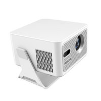 Projecteur HY320 MAX Android 14 4K 1080P pour Home Cinéma, Mini Projecteur Portable Intelligent 400 Ansi pour Éducation et Réunions