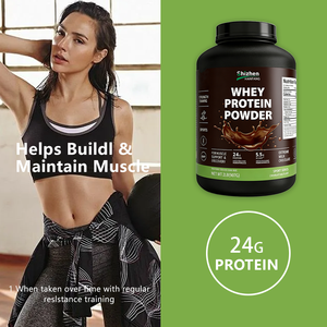Proteína de Suero de Leche 100% Pura Personalizada OEM, un Suplemento Pre-Entrenamiento para Adultos para Aumentar la Energía y Promover el Crecimiento Muscular - Product Image 4