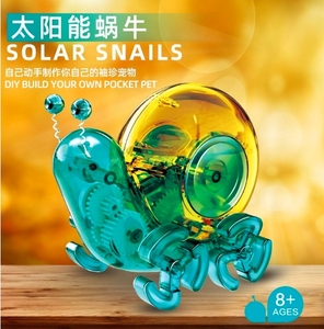 Robot jouet éducatif DIY à construire pour enfants, solaire, électrique et mécanique - en plastique, thème chien, design Art Déco, pour anniversaire - Product Image 6