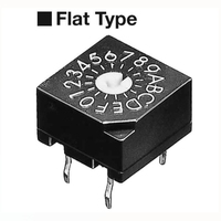 Interruptor de Código Rotatorio Serie KDS KEL KDS10-222-F (Tipo IDC) para Aplicaciones de Impresora/Sensor