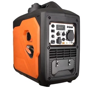 Generatore di Corrente Portatile a Benzina con Avvio Automatico e Telecomando 6L AC.501.022 120-240V Silenzioso 2500W 120CC per Camion e Auto - Product Image 3