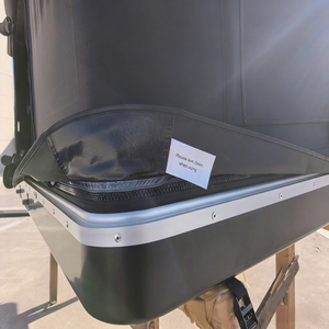 Tente <span class=keywords><strong>de</strong></span> <span class=keywords><strong>toit</strong></span> <span class=keywords><strong>de</strong></span> camping extérieure <span class=keywords><strong>de</strong></span> haute qualité en polyester ripstop et coton, imperméable quatre saisons, pour <span class=keywords><strong>coffre</strong></span> <span class=keywords><strong>de</strong></span> <span class=keywords><strong>toit</strong></span> automatique hydraulique - Product Image 2