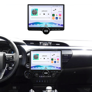Pantalla de Radio MOOKAKA de 11.5 Pulgadas para <span class=keywords><strong>Toyota</strong></span> <span class=keywords><strong>Hilux</strong></span> 2017, Android 15, Navegación GPS, Pantalla Estéreo, CarPlay, Android Auto - Product Image 1