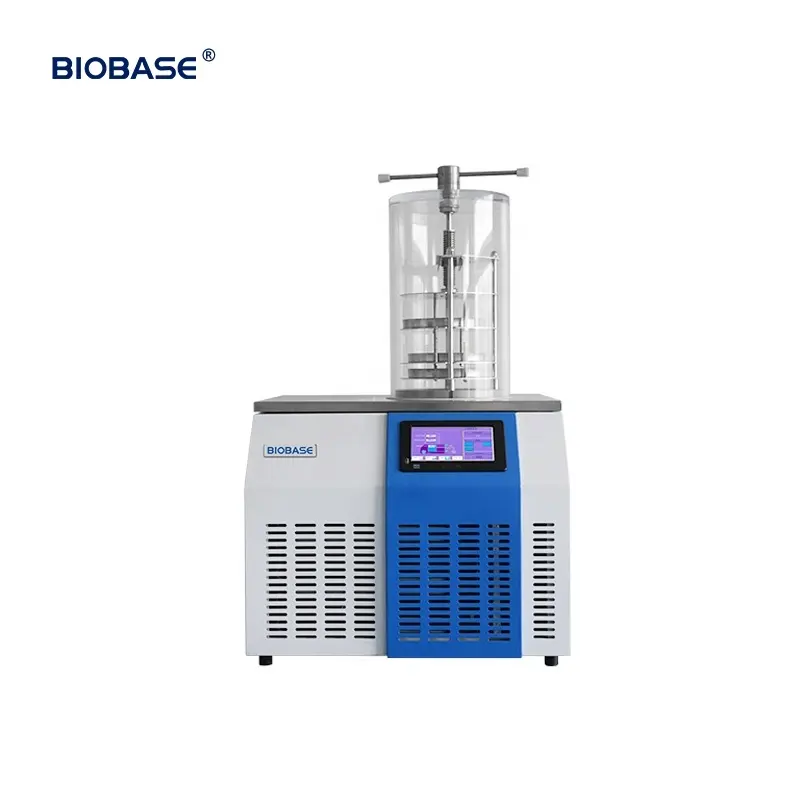 Biyobaz ucuz endüstriyel masa üstü donmalı kurutucu BK-FD10T liyofililizer laboratuvar için sıvı ve katı örnek için donmalı kurutucu