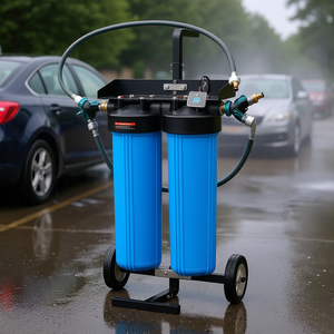Système de lavage de voiture Spotless avec deux filtres bleus, équipement de nettoyage à l'eau électrique 220V, nettoyeur haute pression - Product Image 2
