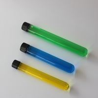 Botella de vidrio con tapón de rosca, viales de vidrio de alta borosilicato