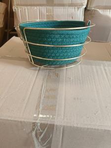 Scorte molto a buon mercato, stile decorativo filo di Design pane cesto di conservazione <span class=keywords><strong>in</strong></span> <span class=keywords><strong>tessuto</strong></span> per cibo e cucina essenziali - Product Image 5