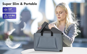 Oem pantalla portatil nhà máy trực tiếp kwumsy S2 ba màn hình máy tính xách tay Extender 14 "FHD 1080P IPS kép màn hình di động cho máy tính xách tay - Product Image 6