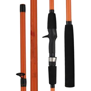 Caña de Pescar de Fibra de Vidrio, Potencia M, Unión de Espiga, Punta Suave con Diseño de Cola de Dragón y Fénix, para Pesca en Agua Salada/Dulce - Product Image 6