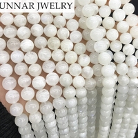 Cuentas de piedras preciosas redondas pulidas, hilo suelto de 6mm, 8mm y 10mm para fabricación de joyas DIY, pulsera y collar