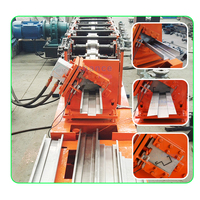 Machine automatique de fabrication de cadres de portes et fenêtres Ligne de production de profilés de cadres de fenêtres Machine de formage de rouleaux