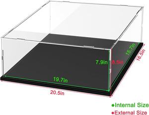 Vitrine en acrylique transparente épaisse pour objets de collection 75389/Dark Falcon/75337/<span class=keywords><strong>at</strong></span>-<span class=keywords><strong>TE</strong></span> Walker/75394/Star Destroyer/75354 - Product Image 2
