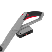 Brosse électrique à main sans fil alimentée par batterie au lithium Brosses de nettoyage de sols Rouleaux rotatifs Brosse balayeuse de mauvaises herbes