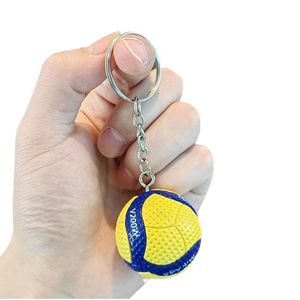 Mới Phim Hoạt Hình Cao Su Bóng Chuyền Ánh Sáng Keychain Kỹ Thuật Số In Ấn Xu Hướng Thời Trang Sporty Sáng Tạo Schoolbag Mặt Dây Chuyền Phụ Nữ Người Đàn Ông Của Mini - Product Image 5