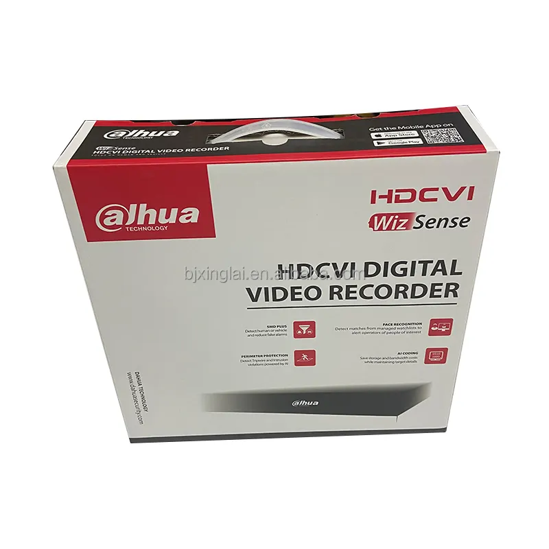 5 in 1 Gesichtserkennung-Anerkennung DVR XVR5104HS-I3 Dahua 4 Kanal Analog CCTV XVR mit POS