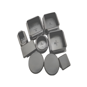 Tapón de extremo de tubo de plástico reforzado al por mayor de fábrica, tapa de inserción redonda y cuadrada de PE para tubo de acero, protector de patas de muebles - Product Image 5