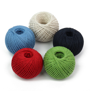 High Quality 100% Natural <strong>Cotton</strong> Fiber Colorful DIY <strong>Craft</strong> Decoration <strong>String</strong> Cord Organic Material Twisted <strong>Cotton</strong> Twine - Product Image 6