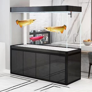 Siêu Rõ Ràng Lớn Thủy Tinh Hồ Cá Bể Cá Nhà Văn Phòng Trang Trí Hình Chữ Nhật Hình Dạng Nhựa Cho Cá Voi Cá Vàng Chất Lượng Cao - Product Image 1