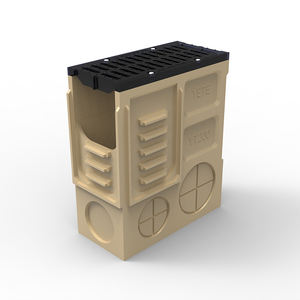 Les fosses de <span class=keywords><strong>puisard</strong></span> en béton de polymère de longue durée de service avec la grille de <span class=keywords><strong>fonte</strong></span> ductile couvre la chambre d'inspection pour des collections d'eaux d'égout - Product Image 3