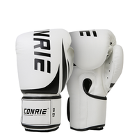 Gants de Boxe en Cuir Pro Style pour Sac de Frappe, Entraînement et Combat, pour Kickboxing, Muay Thai et MMA