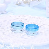 Vente en gros 3g 5g pot de crème Palette d'ombres à paupières boîte à ongles pot de crème cosmétique avec couvercles à vis