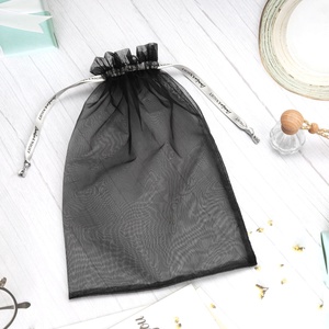 Vente en gros de sac en <span class=keywords><strong>organza</strong></span> imprimé avec logo personnalisé pochette d'emballage cadeau pour bijoux sacs de parfum bougie en <span class=keywords><strong>organza</strong></span> - Product Image 2