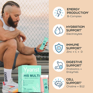 OEM/ODM Polvo multivitamínico sin azúcar para el apoyo inmunológico de los hombres, recuperación de energía después del ejercicio, polvo de electrolitos para hidratación. - Product Image 3