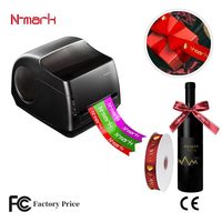 N-mark Chine 2025 Machine d'impression de taffetas de ruban de satin pour la boutique de cadeaux funéraires, imprimante numérique de feuille de timbre chaud