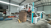 Machine à empiler les cartons ondulés pour la fabrication de boîtes en carton / Empileur vibrant pour l'empilage rapide des cartons ondulés
