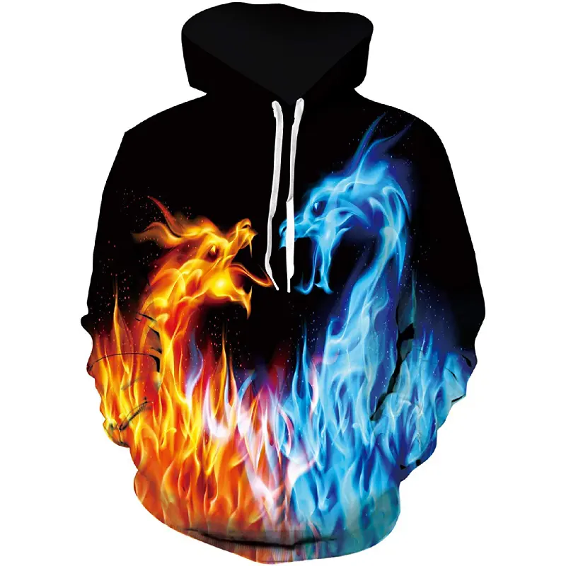 Fitspi Wholesale Unisex 3d Fleece Hoodie Cool Pullover Long Sleeve Hooded Sweatshirts Supplier From China For Wish Ebay