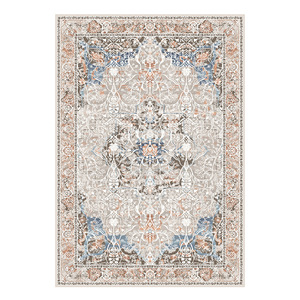 Jinrun Imitation Cashmere Area Rug Retro Persian Style Geometric Floral Pattern Living Room Bedroom Rug 0702x17 - Product Image 3