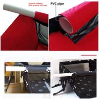 Siège rehausseur portable pour animaux de compagnie toutes saisons, sac de transport pliable respirant en tissu Oxford, doux et lavable pour les voyages en extérieur