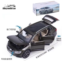Model Diecast 1:32 Miniatur SUV dengan Suara dan Lampu, Tarik Mundur, Hiasan Koleksi, Ornamen, Mainan Mobil Logam