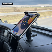 Supports VINmounts pour tablette robuste de 8 à 14 pouces avec réglage rotatif pour tableau de bord de voiture, support de tablette pour terminal intelligent