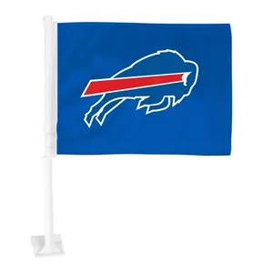 Sublimation Polyester Double Side Printing All NFL Team 12x18 Inches Custom Buffalo Bills Car Window Flag Football